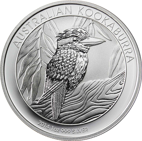 Australien 1 Dollar 2014 Stgl. Kookaburra I