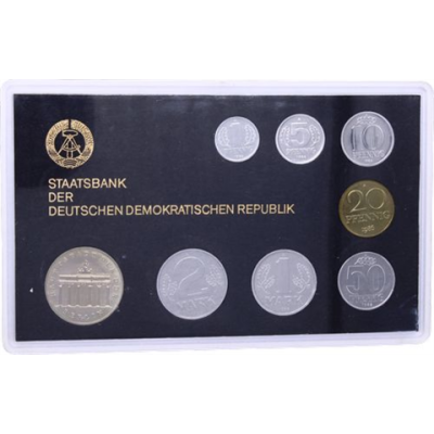 DDR-8,86 Mark-1986-Stgl-Kurs-bbt-Blister-RS