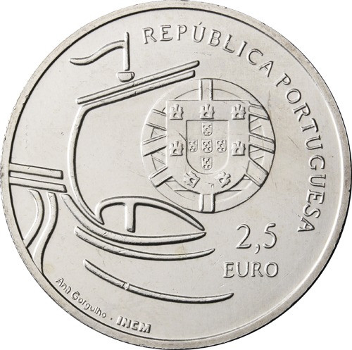 Portugal 2,5 EUro 2012 bfr. Uni Lissabon-1