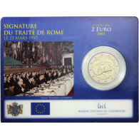 Luxemburg 2 Euro 2007 Römische Verträge I