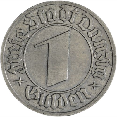 Danzig-1 Gulden-1932-Wappen-VS