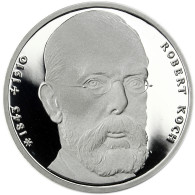 Deutschland 10 DM Silber 1993 PP 150. Geburtstag von Robert Koch