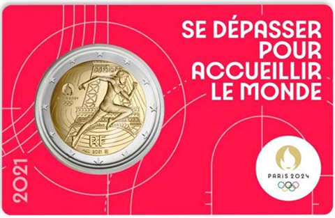 Frankreich-2-Euro-2021-bfr-Paris-2024-Olympische-Spiele-Nr-2-I