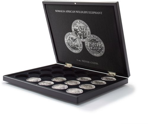 357306 - volterra-uno-muenzkassette-fuer-20-silbermuenzen-somalia-elephant-in-kapseln