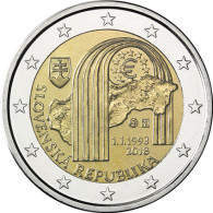 2 € Sondermünzen "25 Jahre Republik Slowakei"