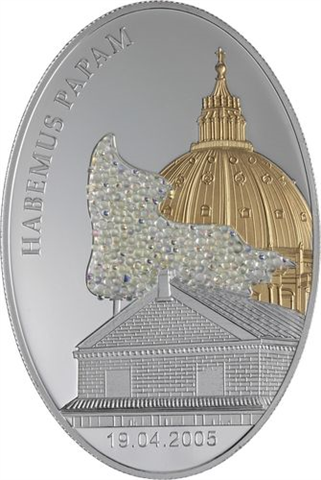 Liberia-10 Dollar-2005-AGpp-Rauch Sixtinische Kapelle-RS