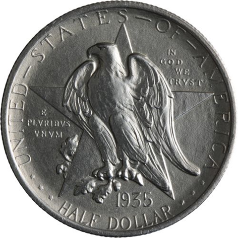 USA-HalfDollar-50centsilber-1934-1938vz-Texas-RS