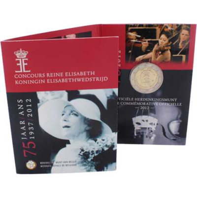 Belgien-2 Euro-2012-bfr-Musikwettbewerb-Coincard