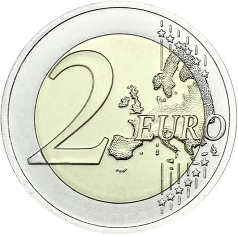 Portugal-2-Euro-Münze-2018-Königssiegel