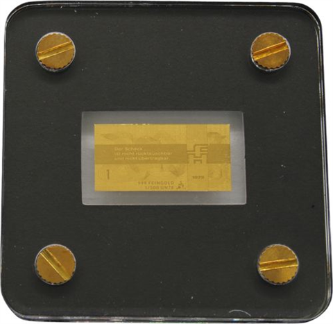 goldtafeln14x1500ozGold-DDRBanknoten-Album 