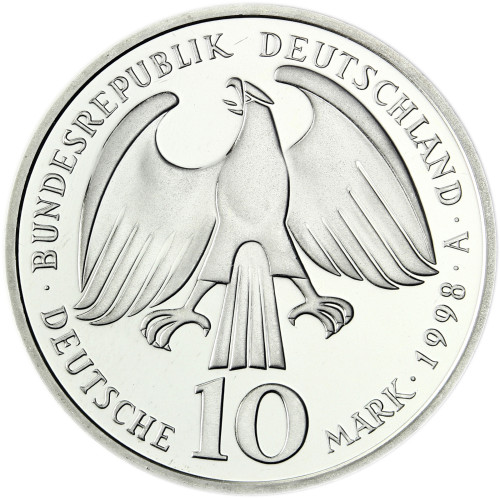 Details zu  Deutschland 10 DM Silber 1998 Stgl. 300. Jahrestag des Westfälischen Frieden