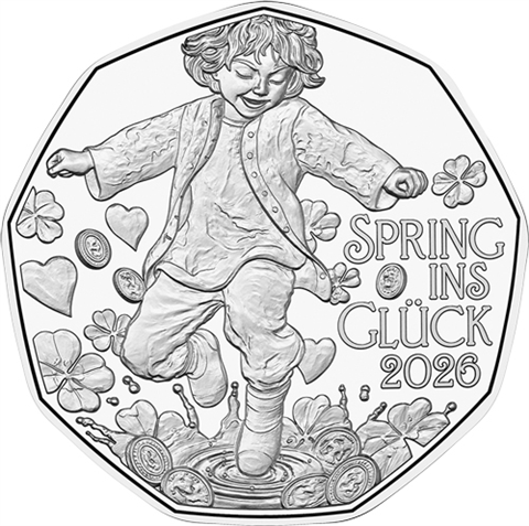 Österreich-5Euro-2026-Silber-Neujahrsmünze-SpringinGlück-RS