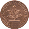 BRD 1 Pfennig 2000 D