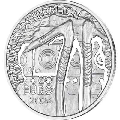 Österreich-20Euro-2024-Bergbau-RS