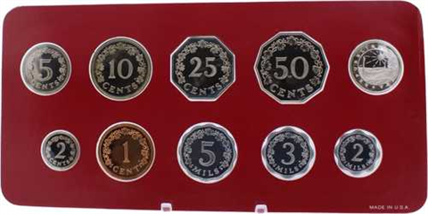 Malta-10,93 Mils-1979-PP-KMS-Etui