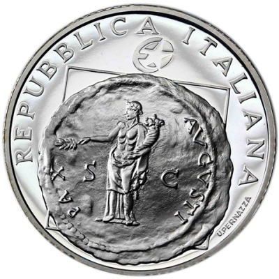 Italien 10 Euro 2005 PP Frieden und Freiheit in Europa I