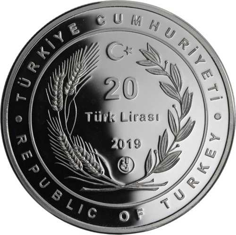 Türkei-20 Lira-2019-AGpp-Dede Korkut-RS