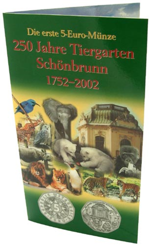 Österreich-5Euro-2002-AgHgh-Tiergarten-Schönbrunn-RS
