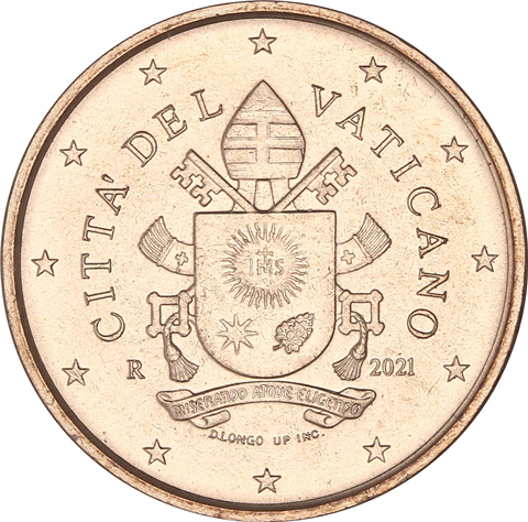 Vatikan-1-Cent-2021