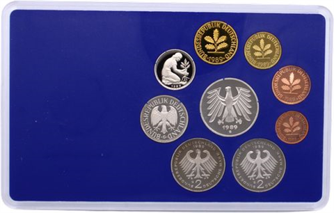 Deutschland-10,68 DM-1989-PP-Kurs-Blister-MzzG-RS