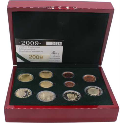 Luxemburg-7,88 Euro-2009-PP-KMS-Etui