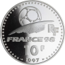 Frankreich-10 Francs-1997-AGpp-World Cup 1998-Kopfball Big Ben-VS