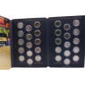 Deutschland-30x5 Euro-Stgl-vergoldet-5-Euro-Polymer-Gedenkmünzen-RS