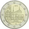 Deutschland  2 Euro 2013 bfr. Kloster Maulbronn Mzz.  D 