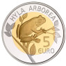 5 Euro Bimetall Münze 2017 Laubfrosch Flora und Fauna 