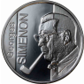 Belgien 10 Euro 2003 Silber PP "Georges Simenon"