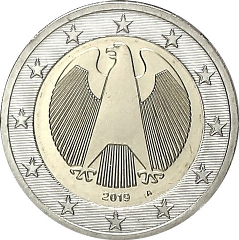 Kursmünzen 2 Euro Bundesadler Münzzubehör bestellen 