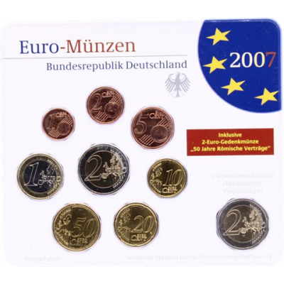 Deutschland-5,88 Euro-2007-Stgl-Kurs-MzzF-RS