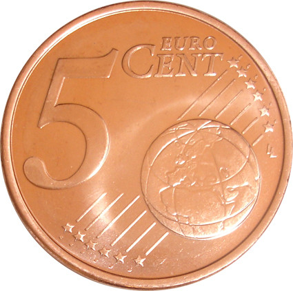 Belgien  5 Cent 2008 König Albert II.