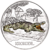 3 Euro Münzen Krokodil 2017 aus Österreich 