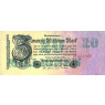 Ro.96 20 Millionen Mark Reichsbanknote 25.07.1923