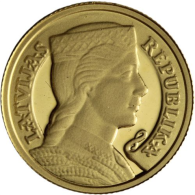 Lettland-5Latti-2003-AUpp-Trachtenmädchen-RS