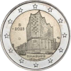 2Euro-Münze-Elbphilharmonie-Hamburg-Deutschland-2023-D