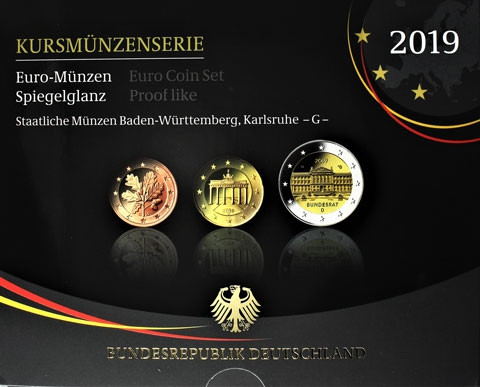 Kursmünzensatz 2019 online bestellen
