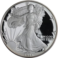 USA-1 Dollar-1994-AGpp-Silver Eagle-RS