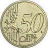 Vatikan 50 Cent  2018 Stgl. Motiv: Papst-Wappen von Franziskus