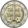 Slowakei-2-Euro-2025-Stgl-Doppelkreuz-RS