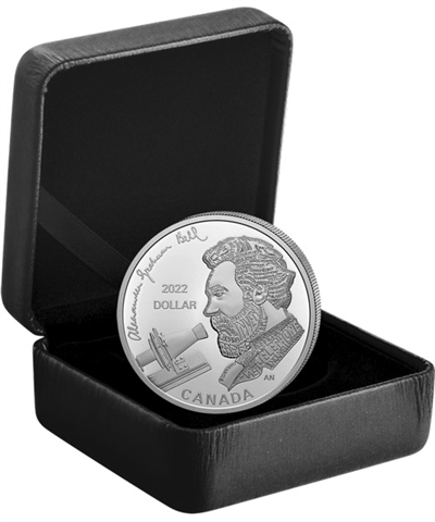 Kanada-1Dollar-2022-AgPP--AlexanderGrahamBell-RS