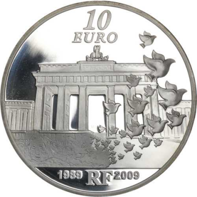 Frankreich-10Euro-2009-PP-Europa-VS