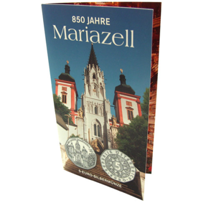 Österreich-5Euro-2007-AgHgh-Mariazell-Folder