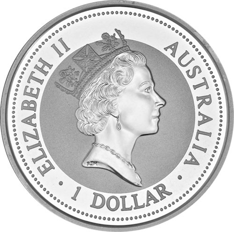 Australien-1-Unze-Silber-1998---1-Dollar-Kookaburra-RS