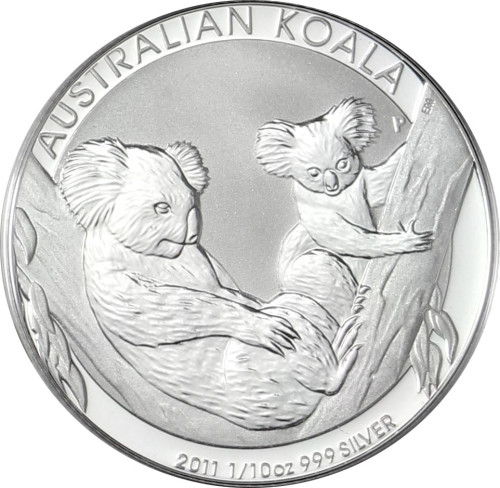  Silber Koala Serie Australien 2011 in Coin Card 