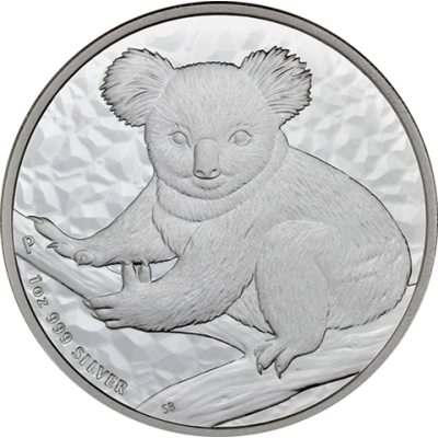 Australien-1Dollar-2009-Silbermünze-1Oz-Koala-RS