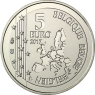 Belgien 5 Euro 2017 PP Gaston La Gaffe  in Postkarten-Blister IV