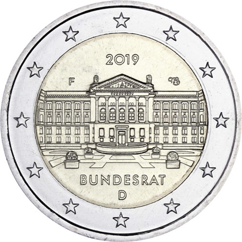 Deutschland-2-Euro-2019-Bundesrat-F-