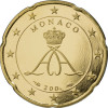 Monaco 20 Cent 2013  bfr. Fürst Albert II